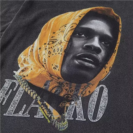 Mismatch NYC/”ASAP ROCKEY” vintage Tee