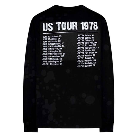 The Rolling Stones/Official Longsleeve Tshirts BLACK