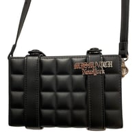 Mismatch NYC/Real Leather Quilting Sholder Bag