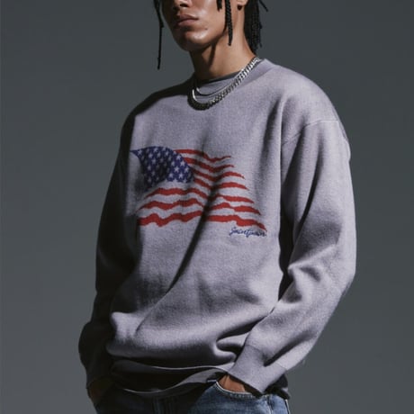 SAINT PAIN/American Knit "GRAY"