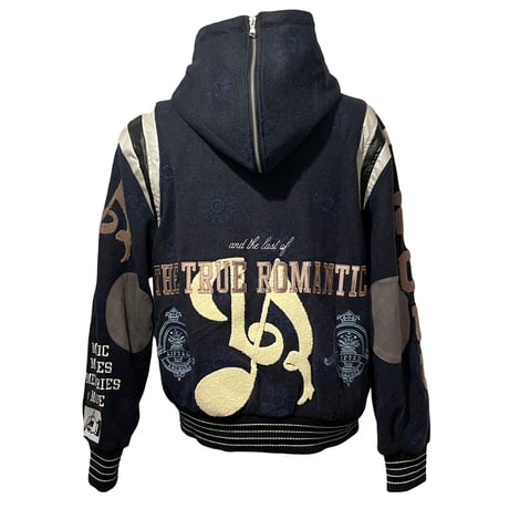 LIFTED ANCHORS/Letter Man 2way flight Jacket