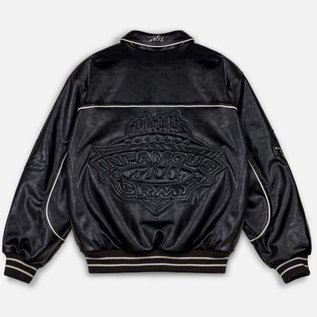 GRMY/MADRID PU LEATHER JACKET "BLACK"