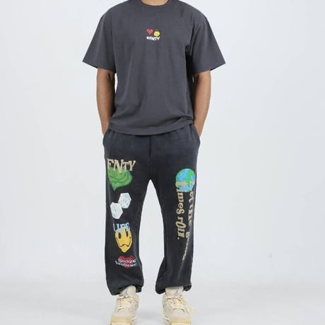FNTY/  I FEEL YOU TSHIRTS "VINTAGE  BLACK"