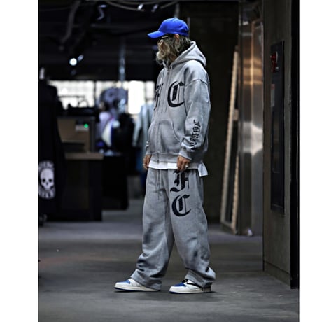 Spray Art Pants (SET UP)  BLACK/GRAY