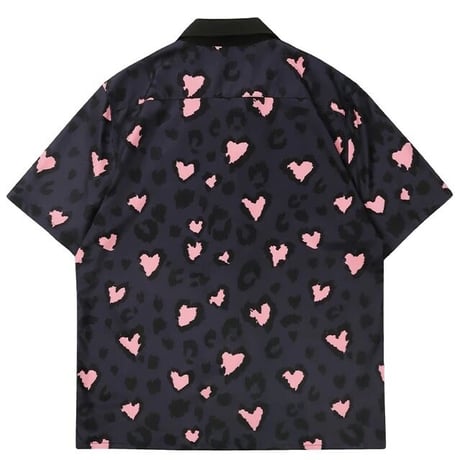 WOSS.official ✖︎ VAMTAC/ Heart leopard shirts