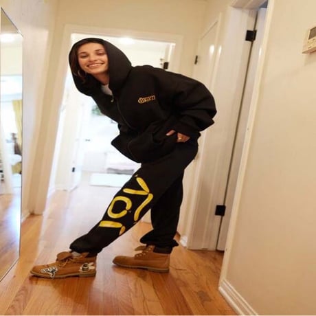 Drew House/Cropped Mascot Zip Up Hoodie
