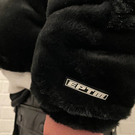 EPTM/FUR PUFFER  JACKET  "BLACK"