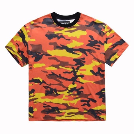 FNTY/Oversized Camo Tee オレンジ