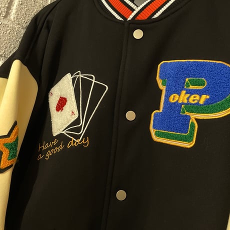 WOSS.official/ TRUMP   Varsity  Jacket