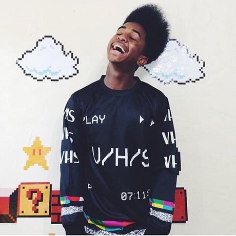3hunna Hollywood /VHS Longsleeve　Black