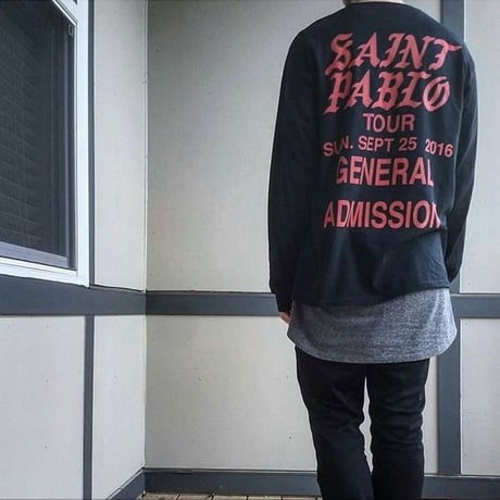 Saint Pablo Tour/official long sleeve