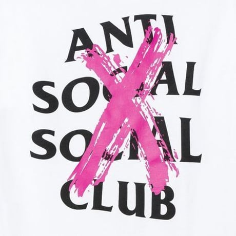 Anti Social Social Club/XX Logo Tshirts  WHITE