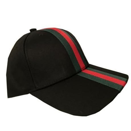 No Face No case/  green red line  Cap