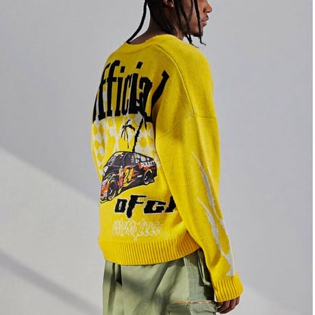 BOOHOO /Spring Knit cardigan YELLOW