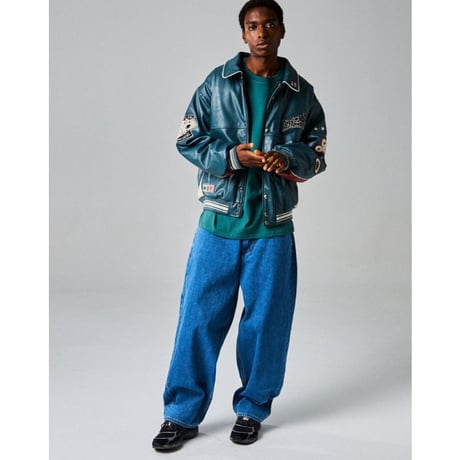 GRMY/DEEPER PU LEATHER JACKET