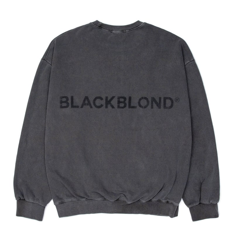 BLACK BLOND/BB logo smile Sweatshirt 