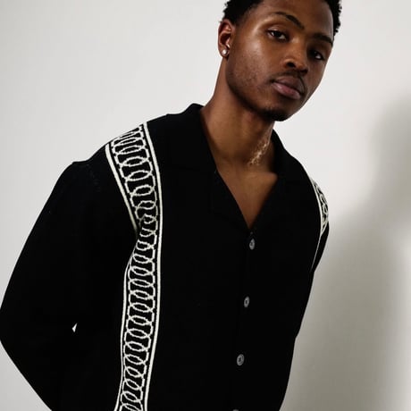 VALABASAS/Knit Logo Cardigan