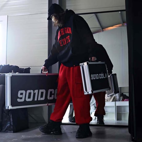 By The R/ Cotton Set UP "BLACK✖︎RED"