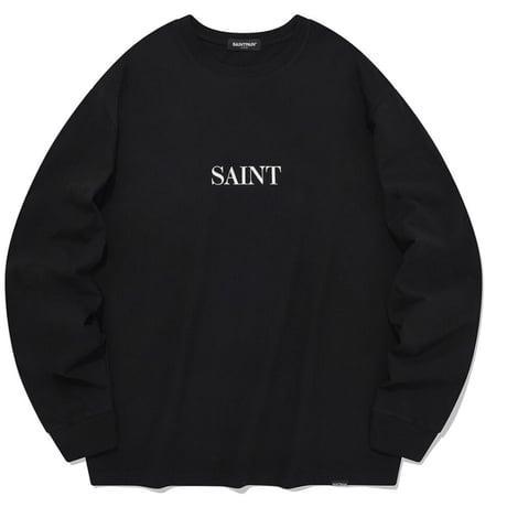 SAINT PAIN/GRACE LongSleeve Tee BLACK