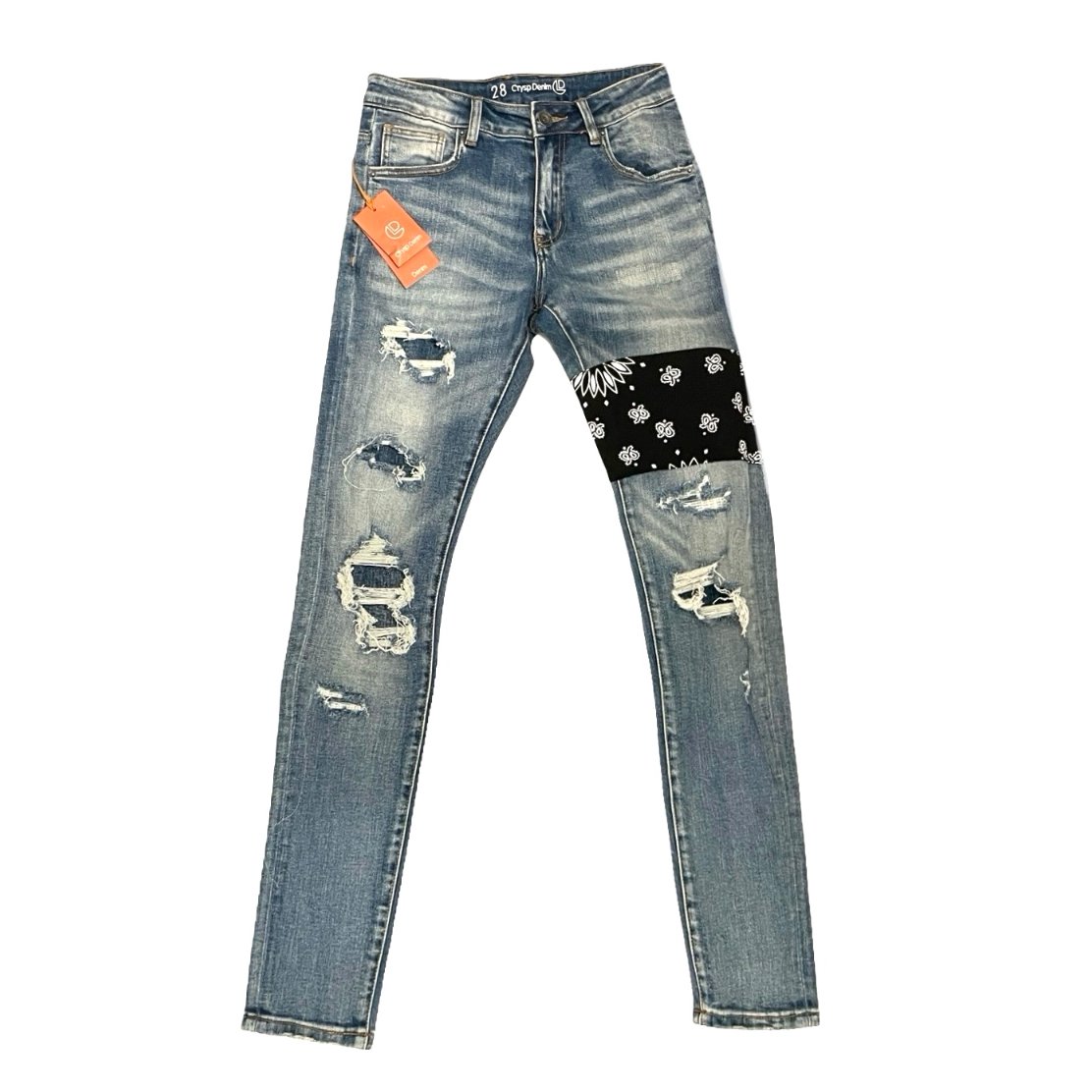 Crysp Denim/Blue Paisley denim | BINGOSTAR ・ ビン