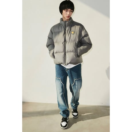 MISTER CHILD/smile Puffer Jacket "GREY"