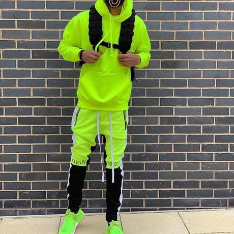 GUAPI/FUSION Track Pants　Neon Yellow