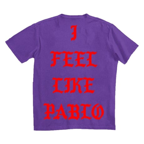 PABLO Tour/I Feel Like PABLO official Tshirt