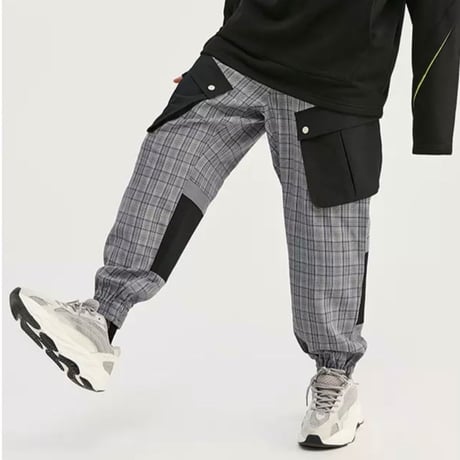 WOSS.official/check  pants  