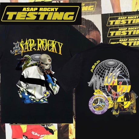 AWGE/ASAP Rocky Tshirts ブラック