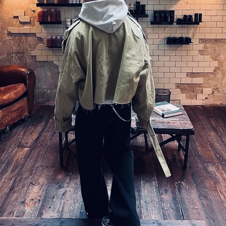 MNML/Cropped M65 Jacket "OLIVE"