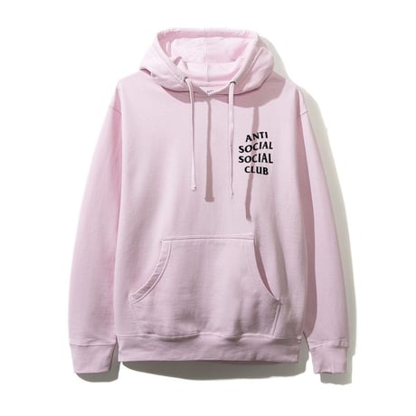 Anti Social Social Club/SS新作 Logo Hoodie PINK