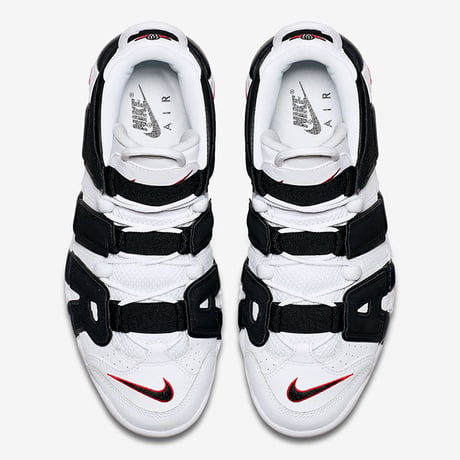 Nike/Air more uptempo   "Black×White" MENS