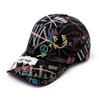 BLACK BLOND/Plate Logo CUSTOM CAP 