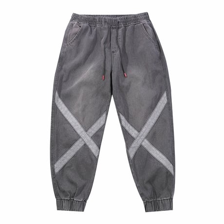 WOSS.official/Cross サルエルデニム  Black