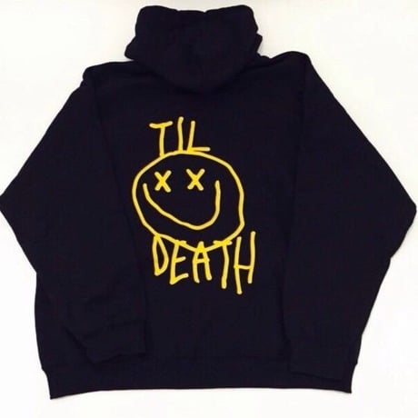 Ryan Hawaii/Smile hoodie  BLACK