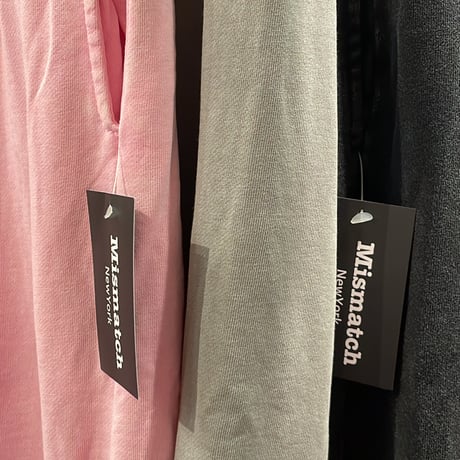 Mismatch NYC/Washed barrel SweatPants "Vintage Pink"