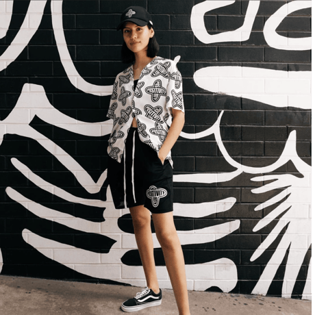 Petals and Peacocks / Positivity Vacation shirts