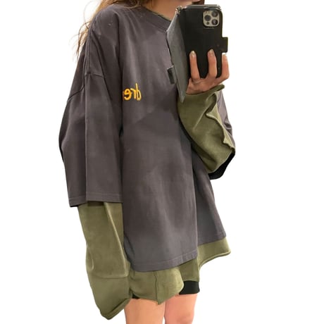 Mismatch NYC/INSIDE OUT LongSleeve "khaki"