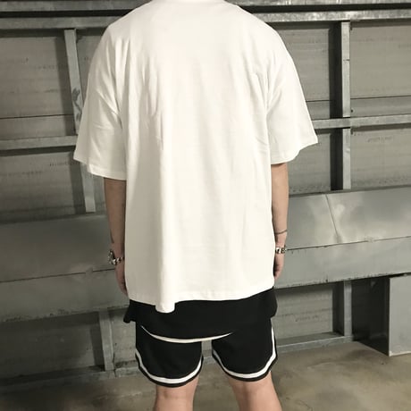 Mismatch NYC/BANDANA Patchwork oversize Tee