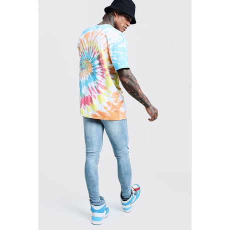 BOOHOO × Lil Wayne/Tie Die Smile Tee