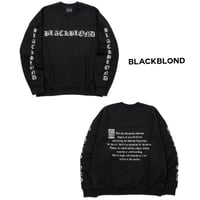 BLACK BLOND/Crushed Faith Crewneck shirts