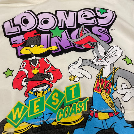 Looney Tunes/Official Oversize Hoodie  "CREAM"