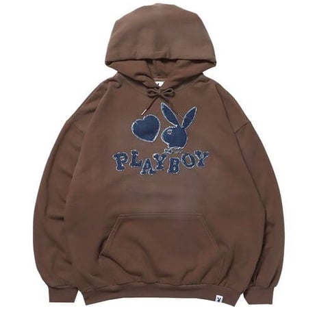 Playboy/Denim bunny Hoodie "Brown"