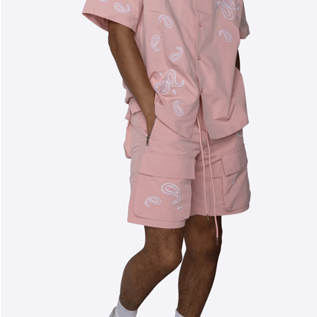 EPTM/Paisley Shirts "PINK"  (SET UP)