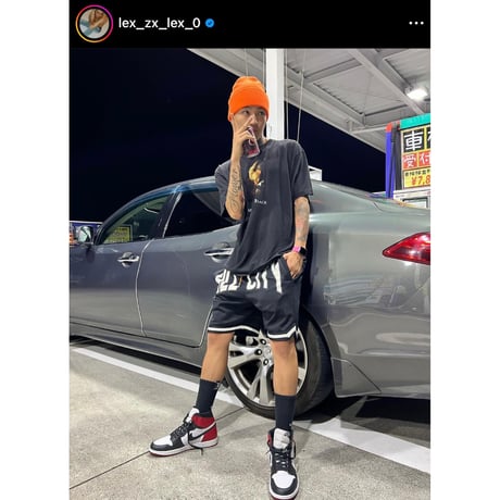ALL CITY by Just Don / Logo basketball Shorts BLACK
