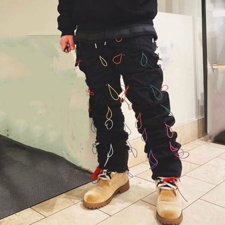 EPTM/Accordion Pants BLACK