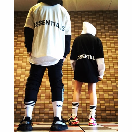 Fear Of God  FOG Essentials/Graphic Mesh Tee YELLOW