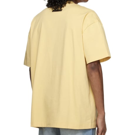 ESSENTIALS  fear of god /Logo Tshirt  "YELLOW "