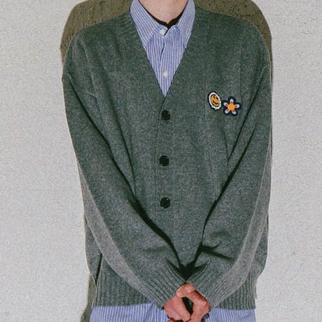 MISTER CHILD/Knit cardigan "GREY"