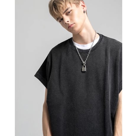 Mismatch NYC/inside out cut off VEST